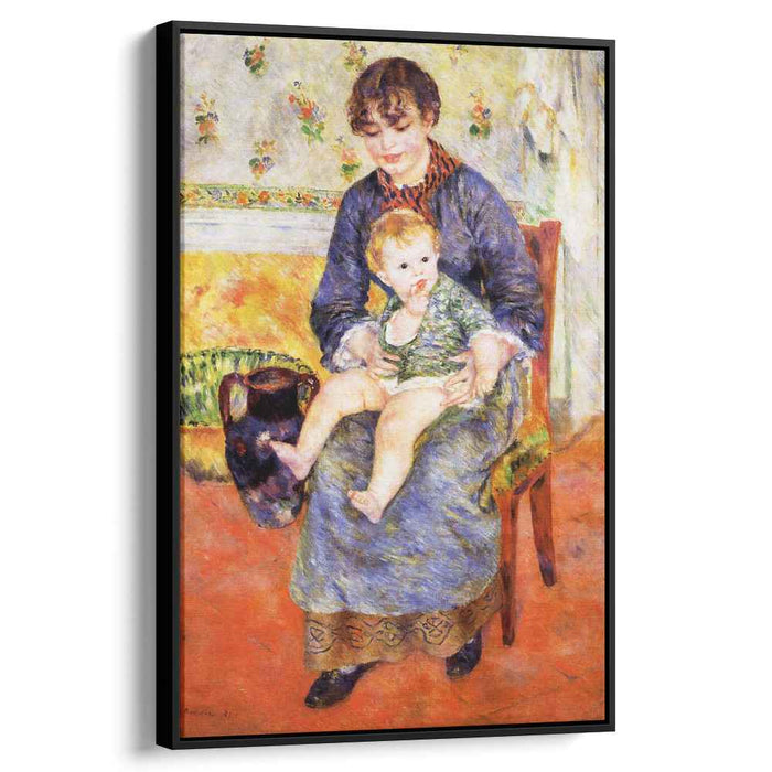 Mother and Child (1881) by Pierre-Auguste Renoir