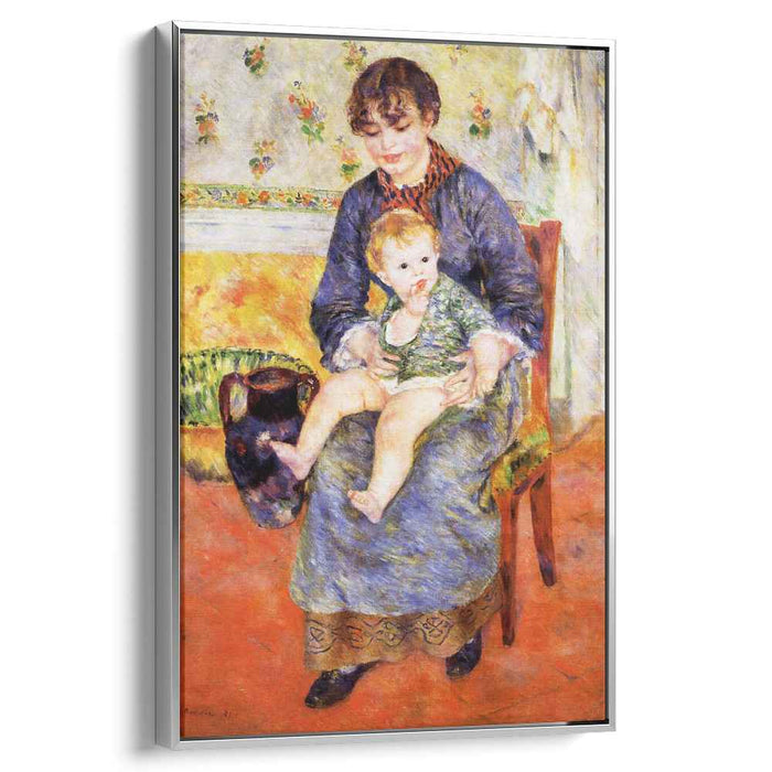 Mother and Child (1881) by Pierre-Auguste Renoir