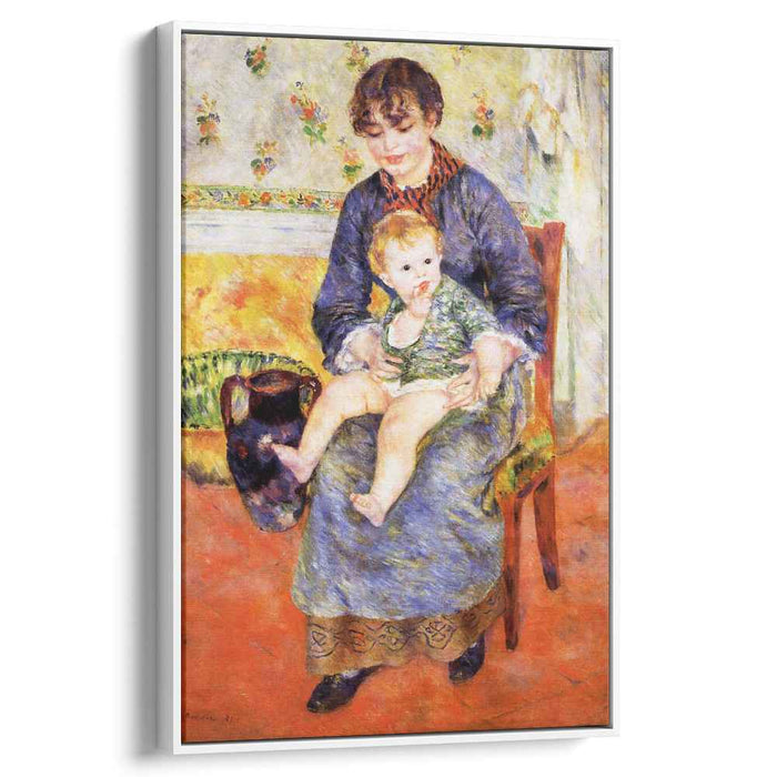 Mother and Child (1881) by Pierre-Auguste Renoir
