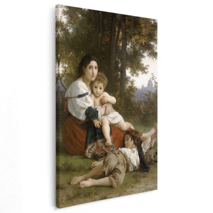 Mother and Children (1879) by William-Adolphe Bouguereau