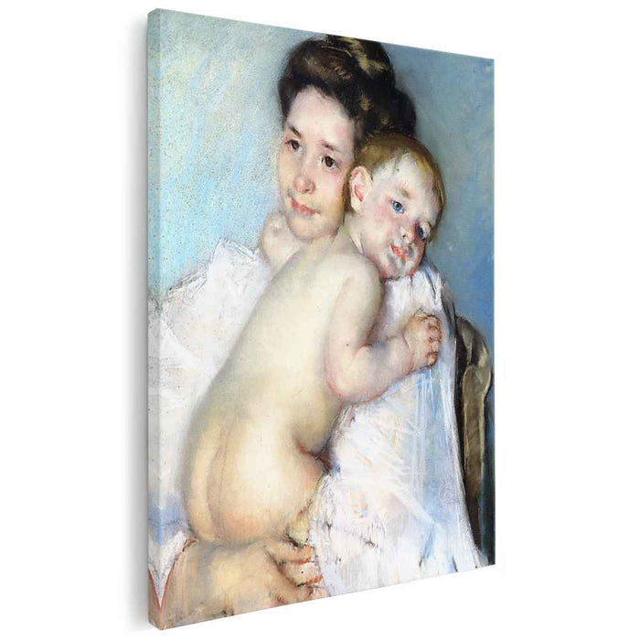 Mother Berthe Holding Her Baby (1900) by Mary Cassatt