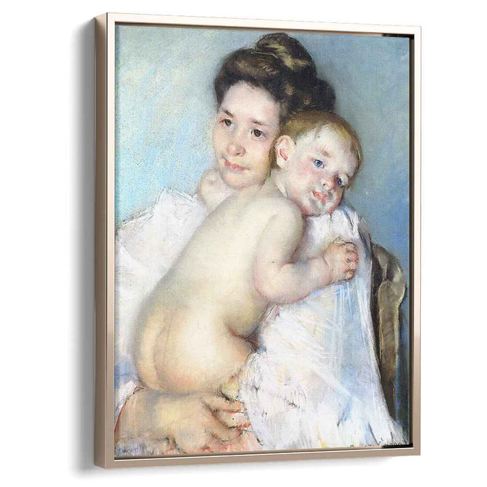 Mother Berthe Holding Her Baby (1900) by Mary Cassatt