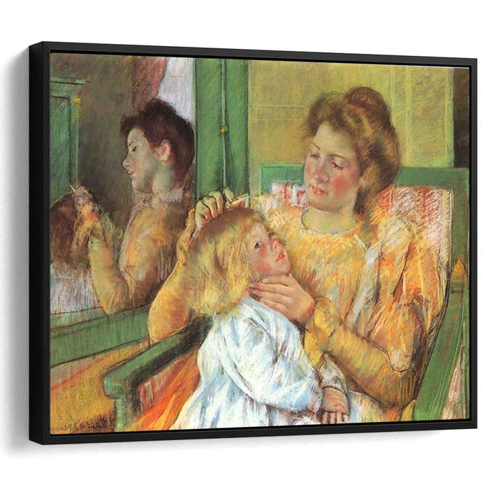 Mother Combing Her Child's Hair (1879) by Mary Cassatt