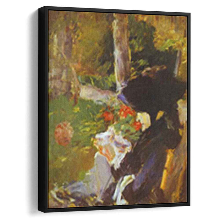 Mother in the Garden at Bellevue (1880) by Edouard Manet