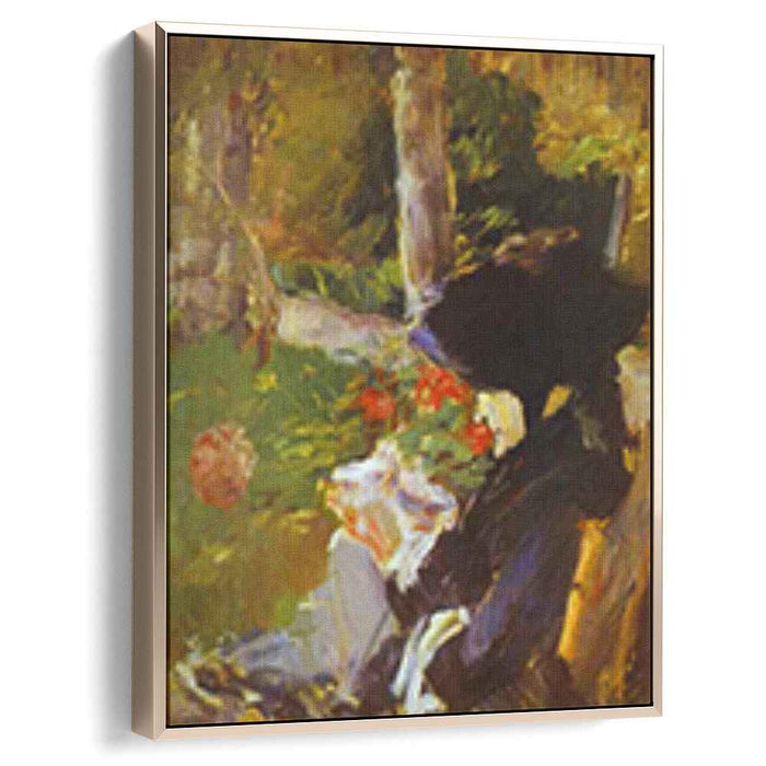 Mother in the Garden at Bellevue (1880) by Edouard Manet