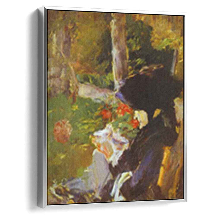 Mother in the Garden at Bellevue (1880) by Edouard Manet