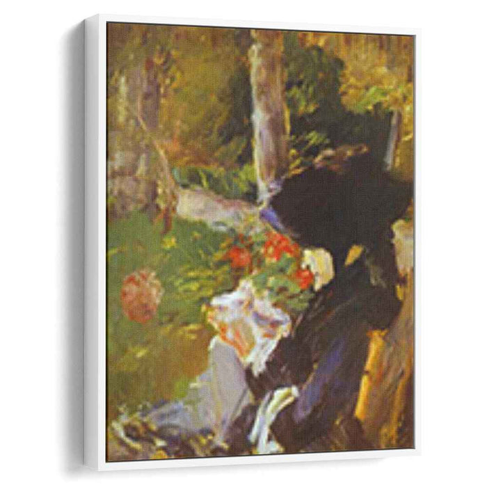 Mother in the Garden at Bellevue (1880) by Edouard Manet