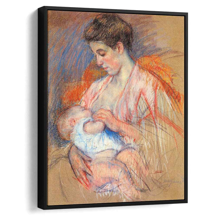 Mother Jeanne Nursing Her Baby (1908) by Mary Cassatt