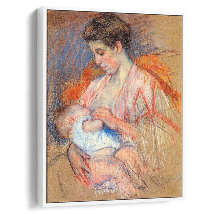 Mother Jeanne Nursing Her Baby (1908) by Mary Cassatt