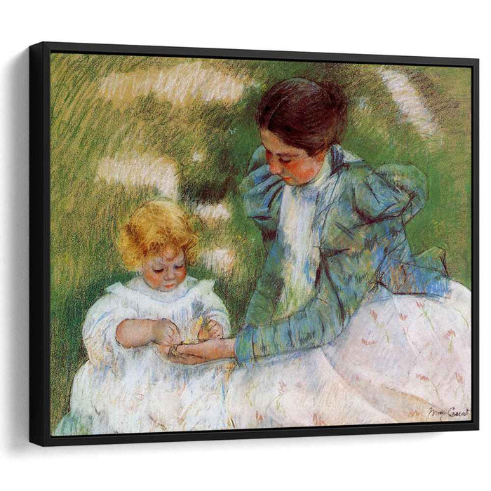 Mother Playing with Her Child (1899) by Mary Cassatt