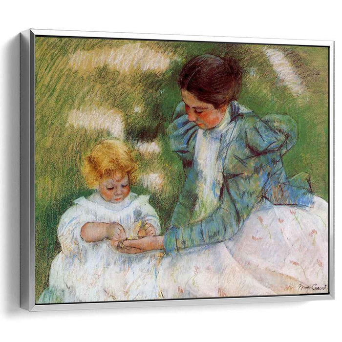 Mother Playing with Her Child (1899) by Mary Cassatt