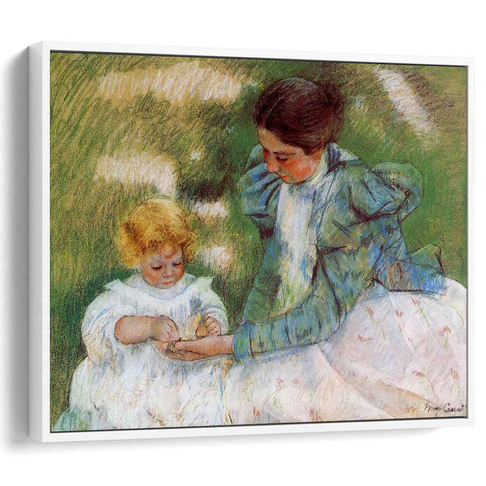 Mother Playing with Her Child (1899) by Mary Cassatt