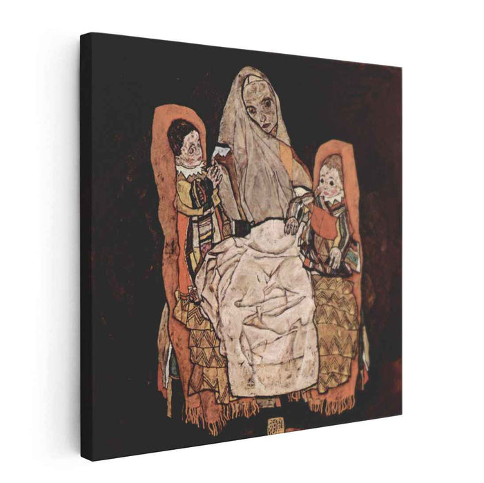 Mother with Two Children (1917) by Egon Schiele