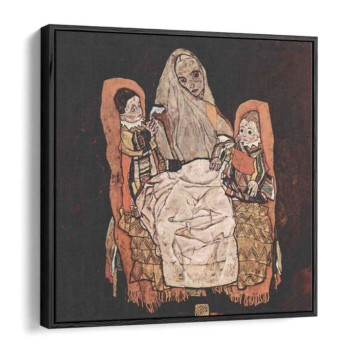 Mother with Two Children (1917) by Egon Schiele