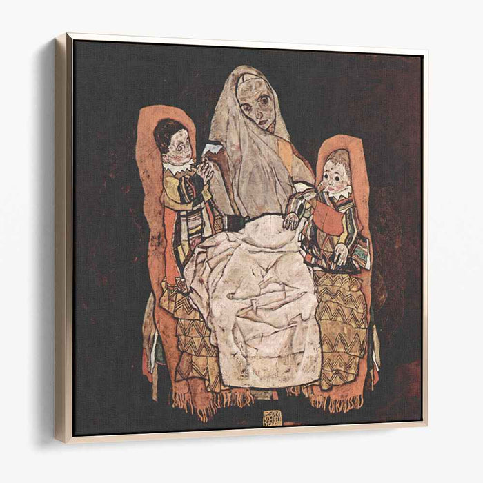Mother with Two Children (1917) by Egon Schiele