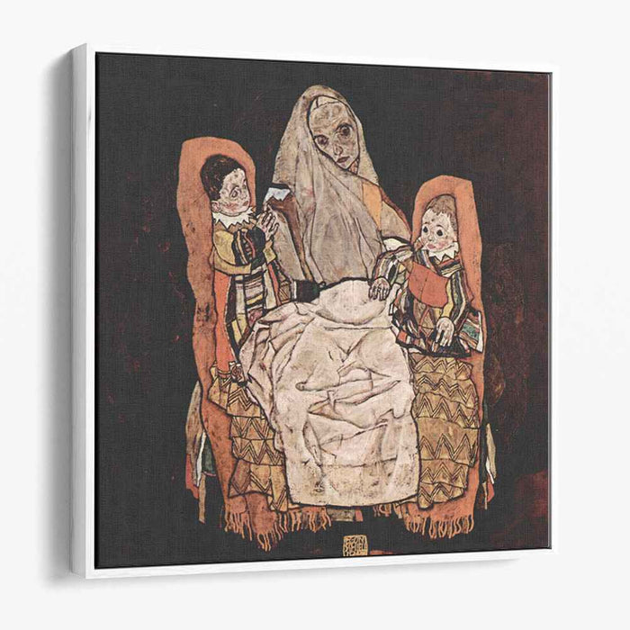 Mother with Two Children (1917) by Egon Schiele