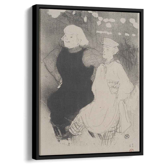 Moulin Rouge L `Union Franco Russian (1894) by Henri de Toulouse-Lautrec