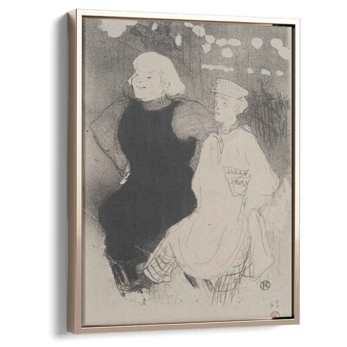 Moulin Rouge L `Union Franco Russian (1894) by Henri de Toulouse-Lautrec