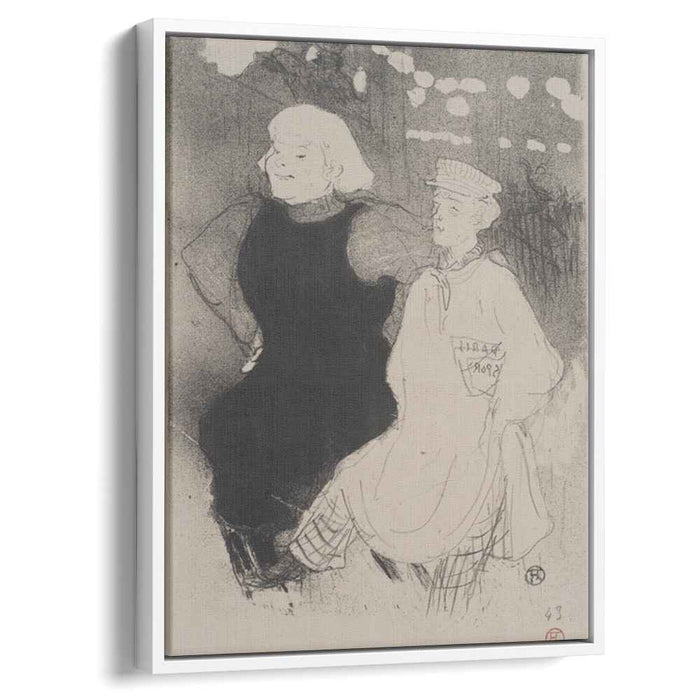 Moulin Rouge L `Union Franco Russian (1894) by Henri de Toulouse-Lautrec