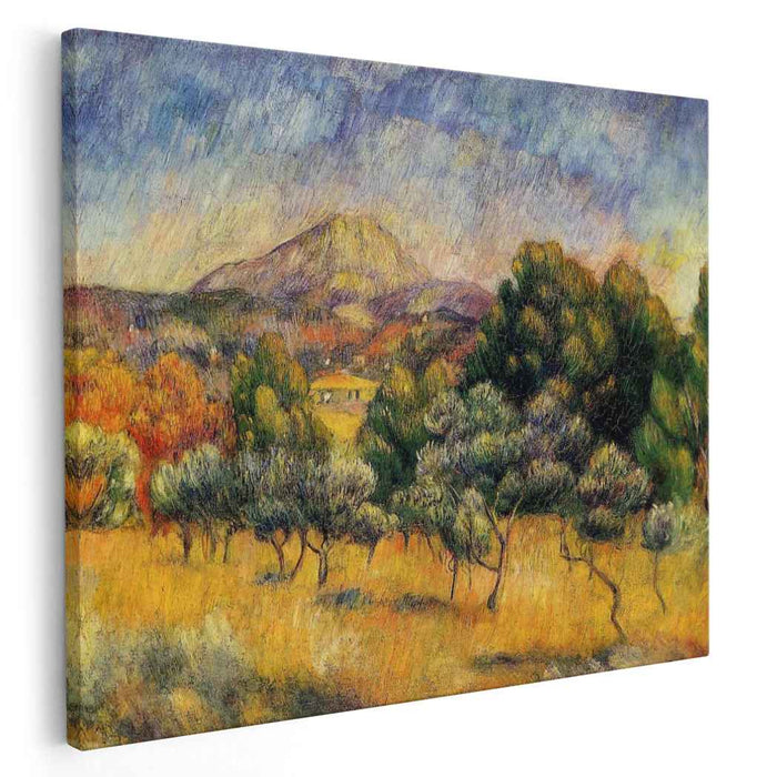 Mount Sainte Victoire (1889) by Pierre-Auguste Renoir