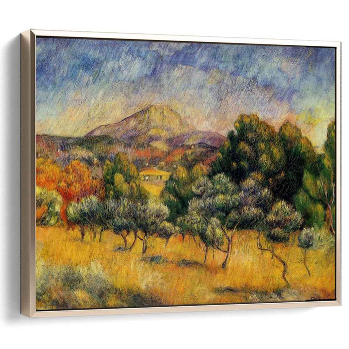 Mount Sainte Victoire (1889) by Pierre-Auguste Renoir