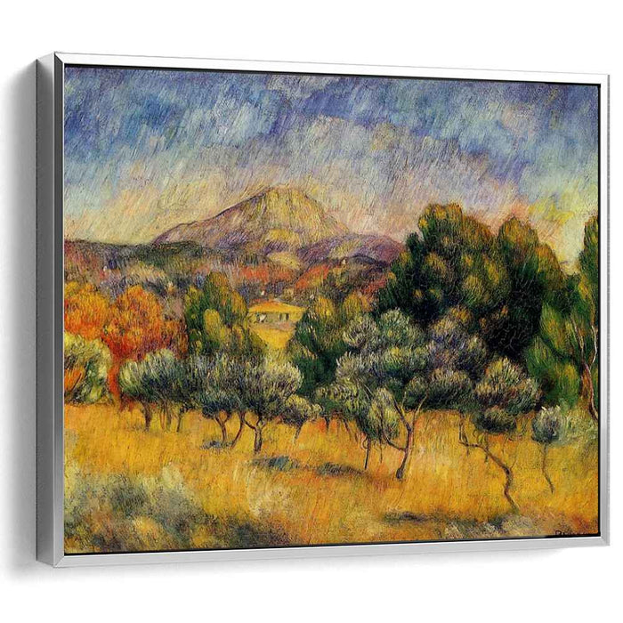 Mount Sainte Victoire (1889) by Pierre-Auguste Renoir