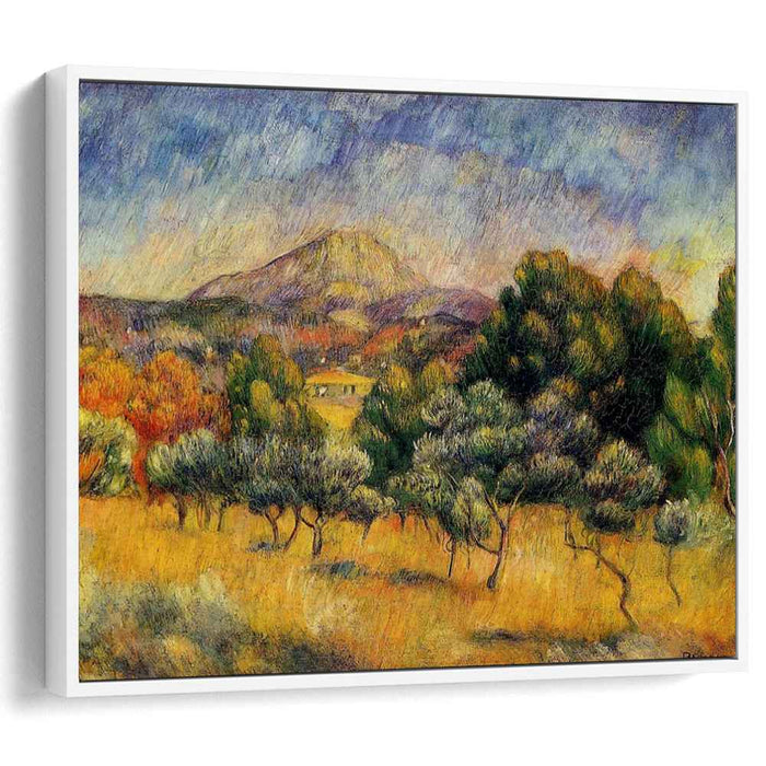 Mount Sainte Victoire (1889) by Pierre-Auguste Renoir