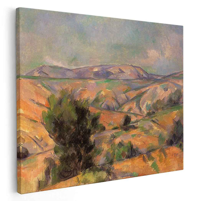 Mount Sainte-Victoire Seen from Gardanne (1886) by Paul Cezanne