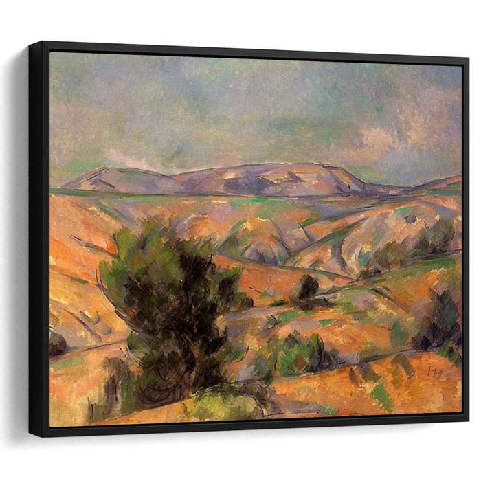 Mount Sainte-Victoire Seen from Gardanne (1886) by Paul Cezanne