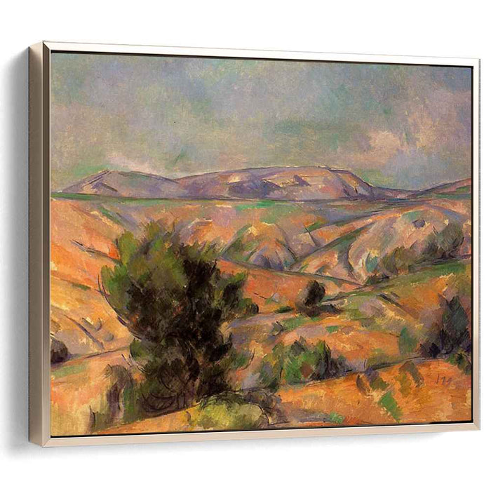 Mount Sainte-Victoire Seen from Gardanne (1886) by Paul Cezanne