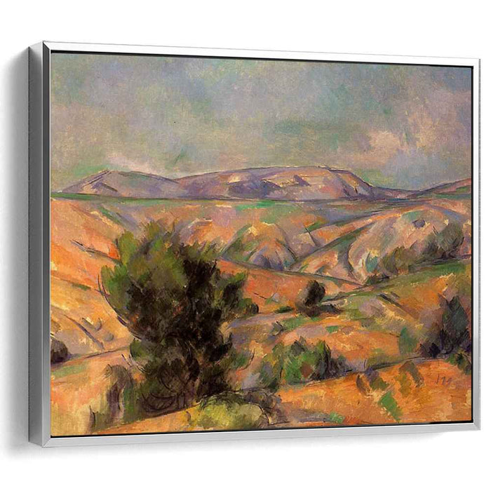 Mount Sainte-Victoire Seen from Gardanne (1886) by Paul Cezanne