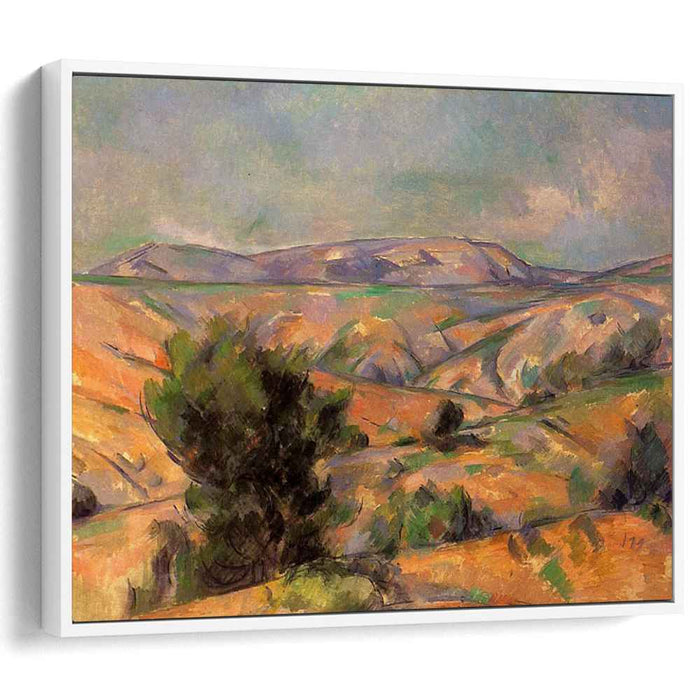 Mount Sainte-Victoire Seen from Gardanne (1886) by Paul Cezanne