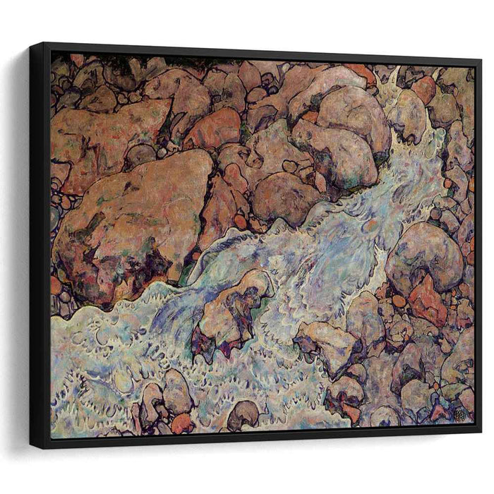 Mountain Torrent (1918) by Egon Schiele
