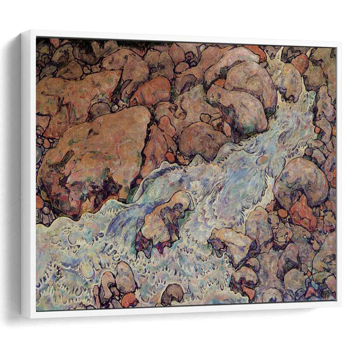 Mountain Torrent (1918) by Egon Schiele