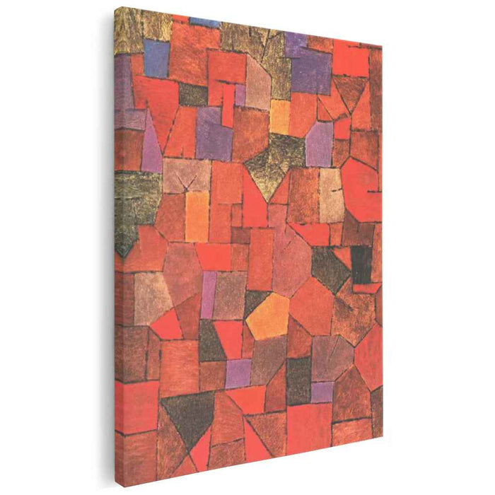 Mountain Village (Autumnal) (1934) by Paul Klee