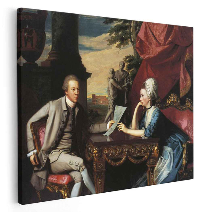 Mr.and Mrs. Ralph Izard (1775) by John Singleton Copley