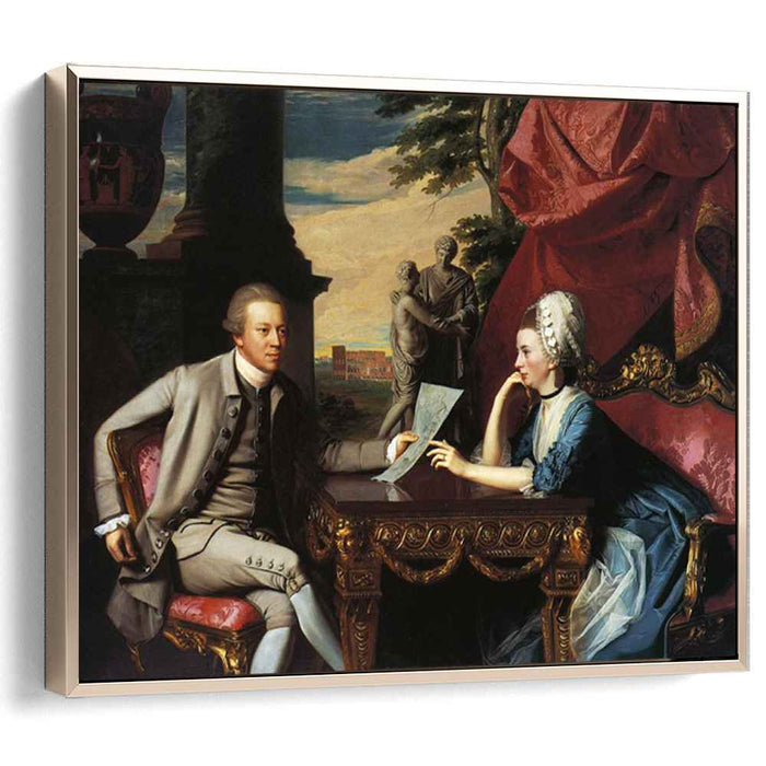 Mr.and Mrs. Ralph Izard (1775) by John Singleton Copley