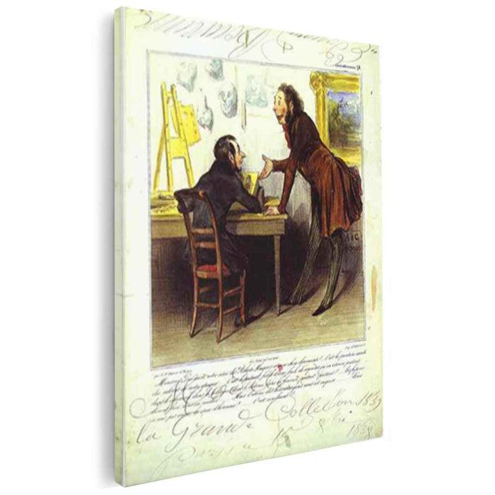 Mr. Daumier, Your Series... Is... Charming… by Honore Daumier