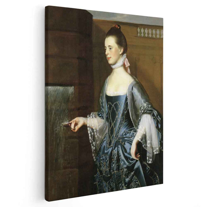 Mrs. Daniel Sargent (Mary Turner Sargent) (1763) by John Singleton Copley