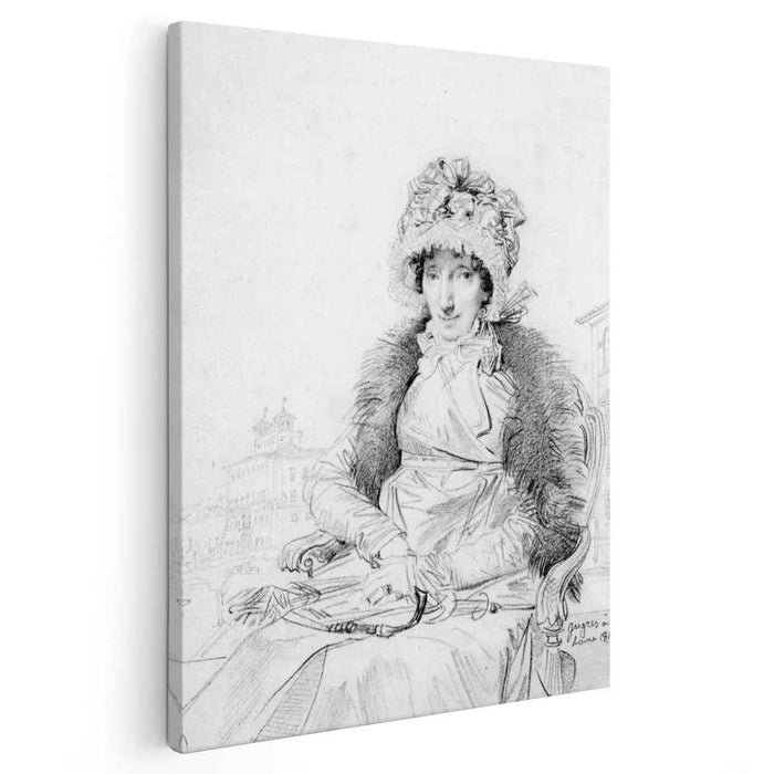 Mrs John Mackie, born Dorothea Sophia de Champs by Jean Auguste Dominique Ingres