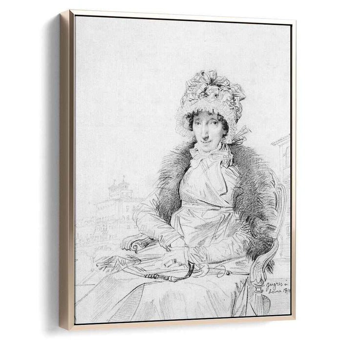 Mrs John Mackie, born Dorothea Sophia de Champs by Jean Auguste Dominique Ingres