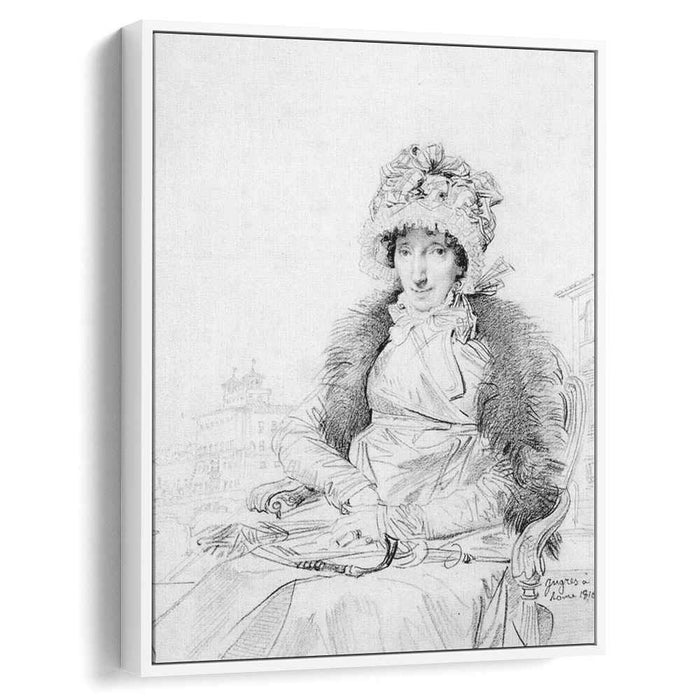 Mrs John Mackie, born Dorothea Sophia de Champs by Jean Auguste Dominique Ingres