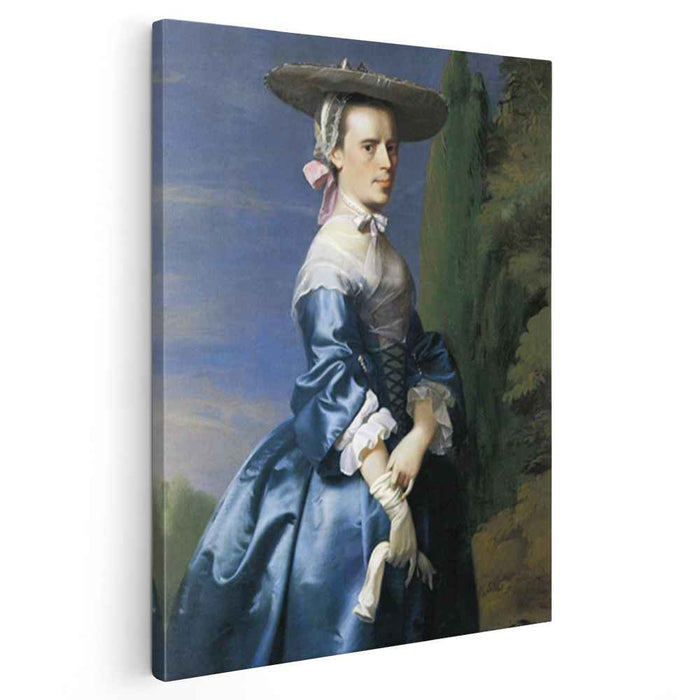 Mrs. Nathaniel Allen (Sarah Sargnet) (1763) by John Singleton Copley