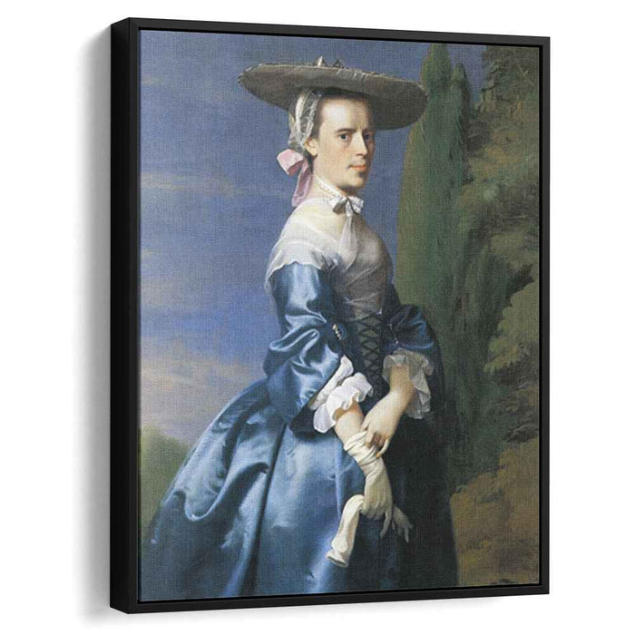 Mrs. Nathaniel Allen (Sarah Sargnet) (1763) by John Singleton Copley