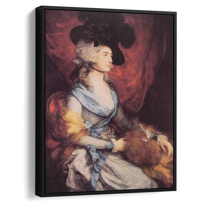 Mrs. Sarah Siddons, the actress by Thomas Gainsborough