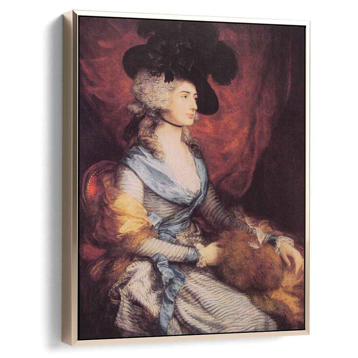 Mrs. Sarah Siddons, the actress by Thomas Gainsborough