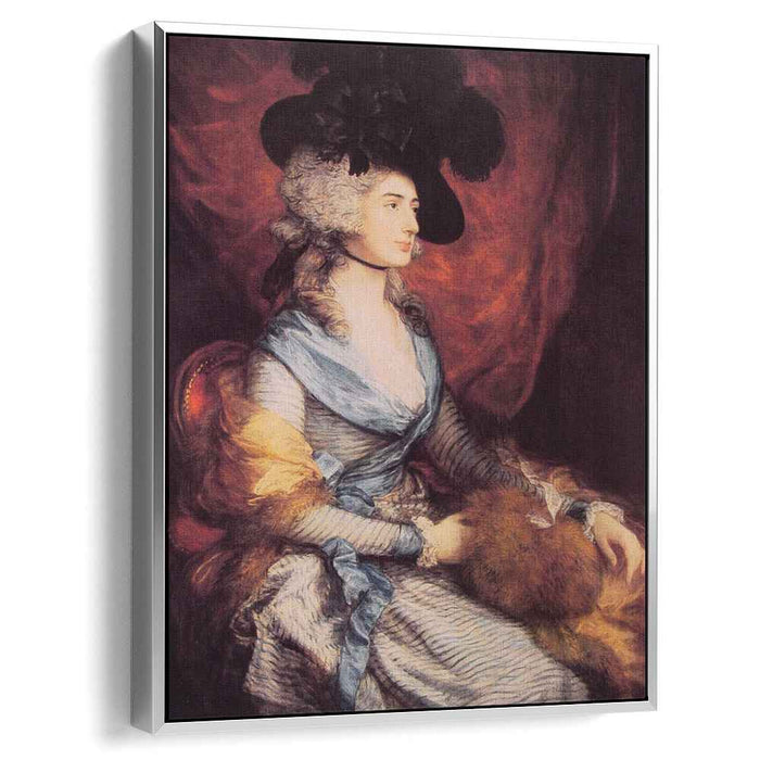 Mrs. Sarah Siddons, the actress by Thomas Gainsborough