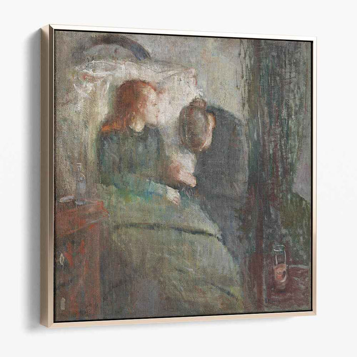 The Sick Child (later) (1907) by Edvard Munch