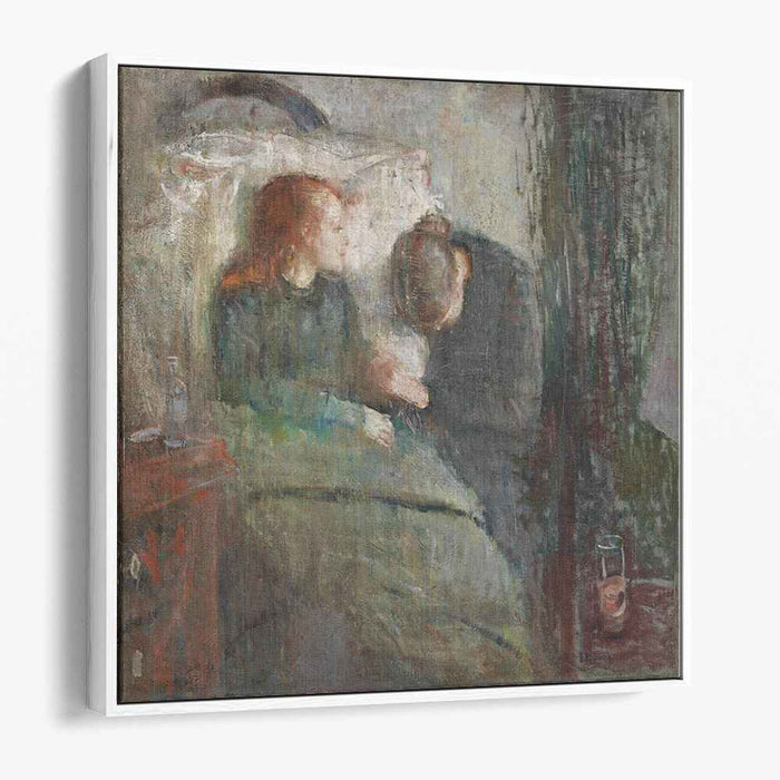 The Sick Child (later) (1907) by Edvard Munch