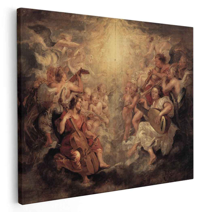 Music Making Angels (1628) by Peter Paul Rubens